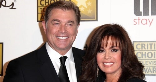 A picture of Marie Osmond with her husband, Steve Craig.